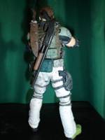 Chris Redfield ( with Tactical Gear ) (Resident Evil) Custom Action Figure