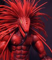 Mephisto (Build-a-Figure Demon form) (Marvel Legends) Custom Action Figure