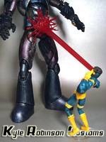Cyclops Optic blast / Hand blast (Marvel Legends) Custom Action Figure