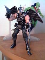 "Thanaguard" Tactile Hawkman (DC Universe) Custom Action Figure