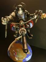 Lobo with Space Hawg and Earth Base (DC Universe) Custom Action Figure