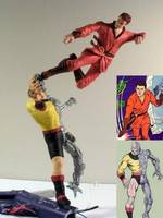 Karate Kid Vs Tharok of the Fatal Five (DC Universe) Custom Action Figure