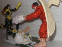 Mimic Classic Xmen Foe and Custom Base (Marvel Legends) Custom Action Figure