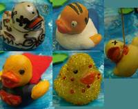 Custom Duckies (Original) Custom Miniature / Figurine