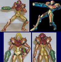 Samus Aran (Metroid) Custom Action Figure