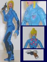 Zero Suit Samus (Metroid) Custom Action Figure