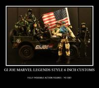 Vamp Mark 1 Jeep Marvel Legends Size (G.I. Joe) Custom Action Figure