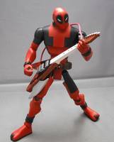 Deadpool Animated (the Batman Styling) (Marvel) Custom Action Figure