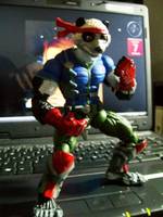 Panda Khan (Teenage Mutant Ninja Turtles) Custom Action Figure