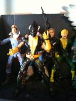 X-Men / New Mutants Sunspot (X-Men) Custom Action Figure