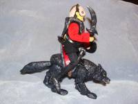 Wolf Riding Goblin of the Evil Eye(Mordor Cavalry) (Lord of the Rings) Custom Action Figure
