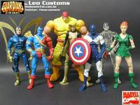 Classic Guardians of Thje Galaxy (Group Shot) (Marvel Legends) Custom Action Figure