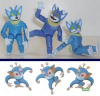 Etecoons and Dachora (Metroid) Custom Miniature / Figurine