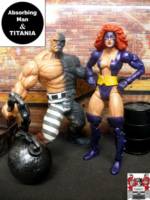 Mr. & Mrs. Creel: Absorbing Man & Titania (Marvel Legends) Custom Action Figure