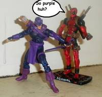 Dark Hawkeye(Bullseye) (Marvel Universe) Custom Action Figure