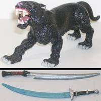 Drizzt Do'urden & Guenhwyvar (Forgotten Realms of Fantasy) Custom Action Figure