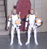 212th Clone Gunship Pilots (Star Wars Clone Wars) Custom Action Figure