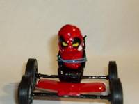 Baby Deadpool and His Get-Away Stroller (Original) Custom Miniature / Figurine