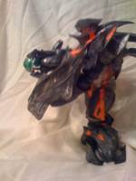 Battle Damaged Hunter (Halo) Custom Action Figure