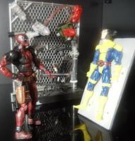 Deadpool with Electric Turret & Torture Table (Marvel Legends) Custom Action Figure