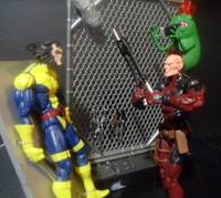 Deadpool with Electric Turret & Torture Table (Marvel Legends) Custom Action Figure