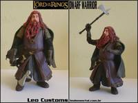Dwarf Warrior (Lord of the Rings) Custom Action Figure
