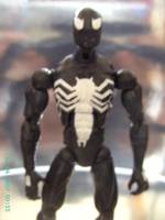 Symbiote Spiderman (Spider-Man) Custom Action Figure