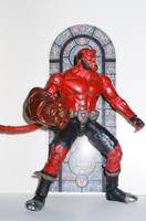 Redmist's Hellboy-Hogan (Wrestling) Custom Action Figure
