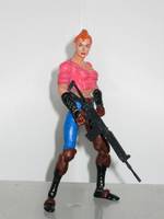 Redmist's Zaranna & Cobra Grunt (G.I. Joe on the Streets) Custom Action Figure