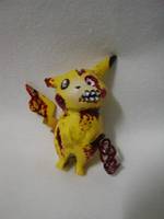 Zombiechu pika-pika-picachu (Original) Custom Miniature / Figurine