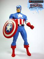 Captain America : Kirby - Style (Marvel Select) Custom Action Figure