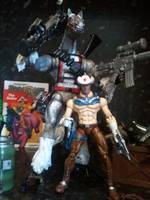 30/30 Bravestarr and Tex Hex (Legendary Comic Book Heroes) Custom Action Figure