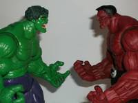 Red Hulk Vs Green Hulk (Marvel Legends) Custom Action Figure