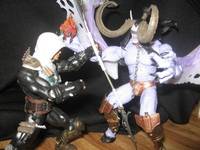 Illidan 2 Vs Nafar (Original) Custom Action Figure