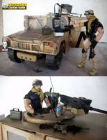 Special Ops Punisher with Hummvee (Marvel Legends) Custom Action Figure