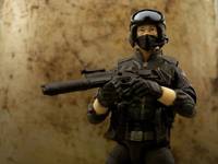 Cobra SWAT Trooper (G.I. Joe 25th Anniversary) Custom Action Figure
