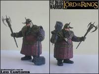 Fat Dwarf Warrior (Lord of the Rings) Custom Action Figure