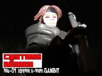 X-Force Gambit (X-Men the Animated Series) (Marvel Universe) Custom Action Figure