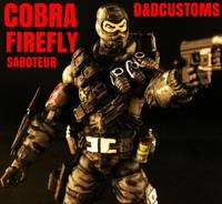 Cobra Firefly Saboteur (G.I. Joe) Custom Action Figure