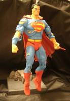Superman Battle Damage Battle Rage Jim Lee Style! V2.0 W/ Custom Flight Stand (DC Universe) Custom Action Figure