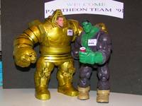 AJAX  & Prof. Hulk (Incredible Hulk) Custom Action Figure