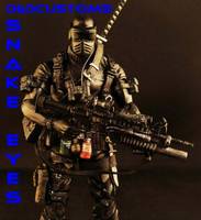 Snake Eyes Marvel Legends Style (G.I. Joe) Custom Action Figure