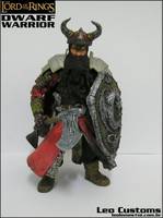 Dwarf Warrior (Lord of the Rings) Custom Action Figure