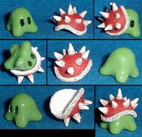 Spike Blop (Nintendo) Custom Miniature / Figurine