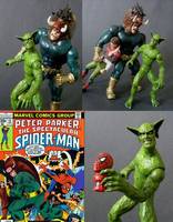 Spidey Showdowns: Jackal/ Razorback/ Gwen Stacy Clone (Spider-Man) Custom Action Figure