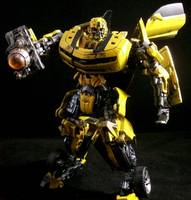 Bumblebee Victorious over Rampage (Transformers - Revenge of the Fallen) Custom Action Figure