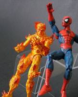Spidey Showdowns: Molten Man (Spider-Man) Custom Action Figure