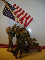 U.S. Marines Raising the Flag at Iwo Jima (Warriors) Custom Action Figure