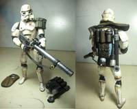 Battle Damaged Storm Trooper (Star Wars) Custom Action Figure