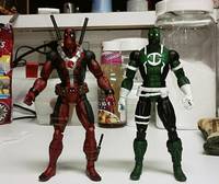 Deadpool - Green Latern Corps 1 (Marvel Legends) Custom Action Figure